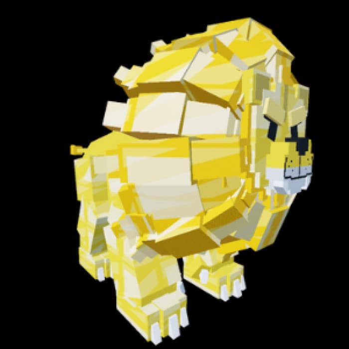 Golden Lion - Savannah animal